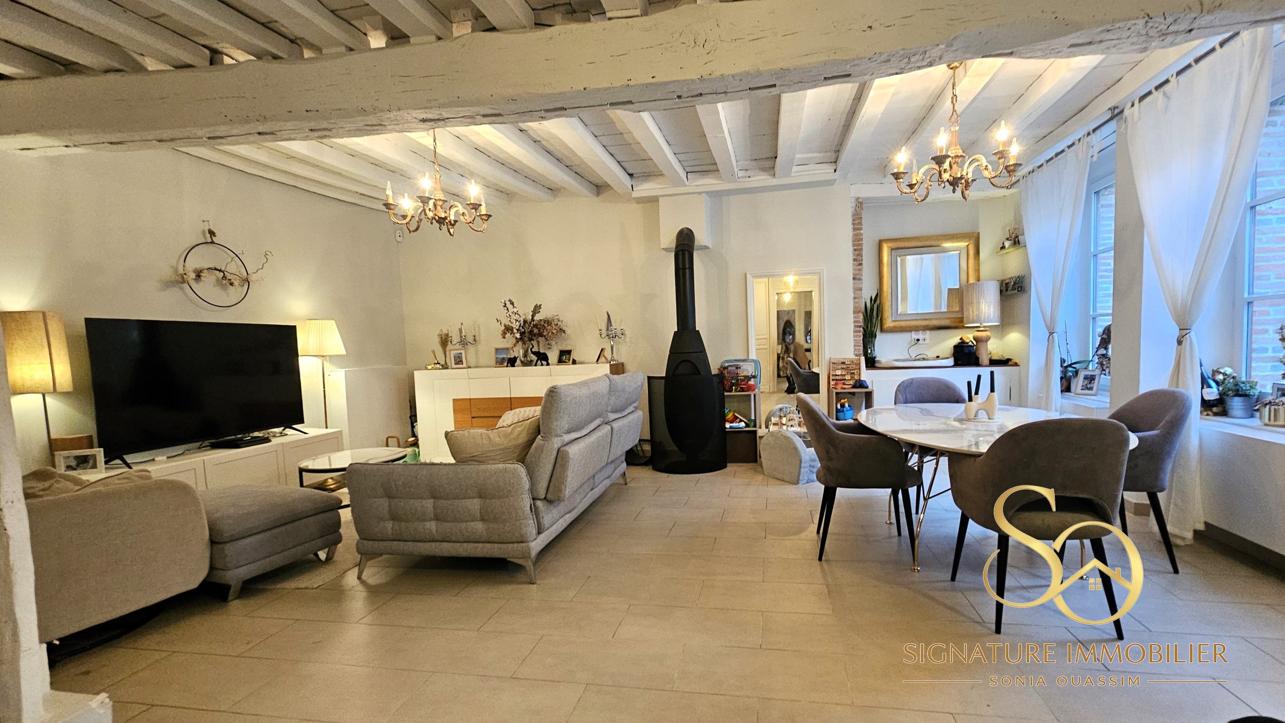 Maison de caractère et dépendances à 5 min d'EPERNAY (DIZY 51530) - 540 800 € Maison à vendre à Dizy 51 près d'Épernay