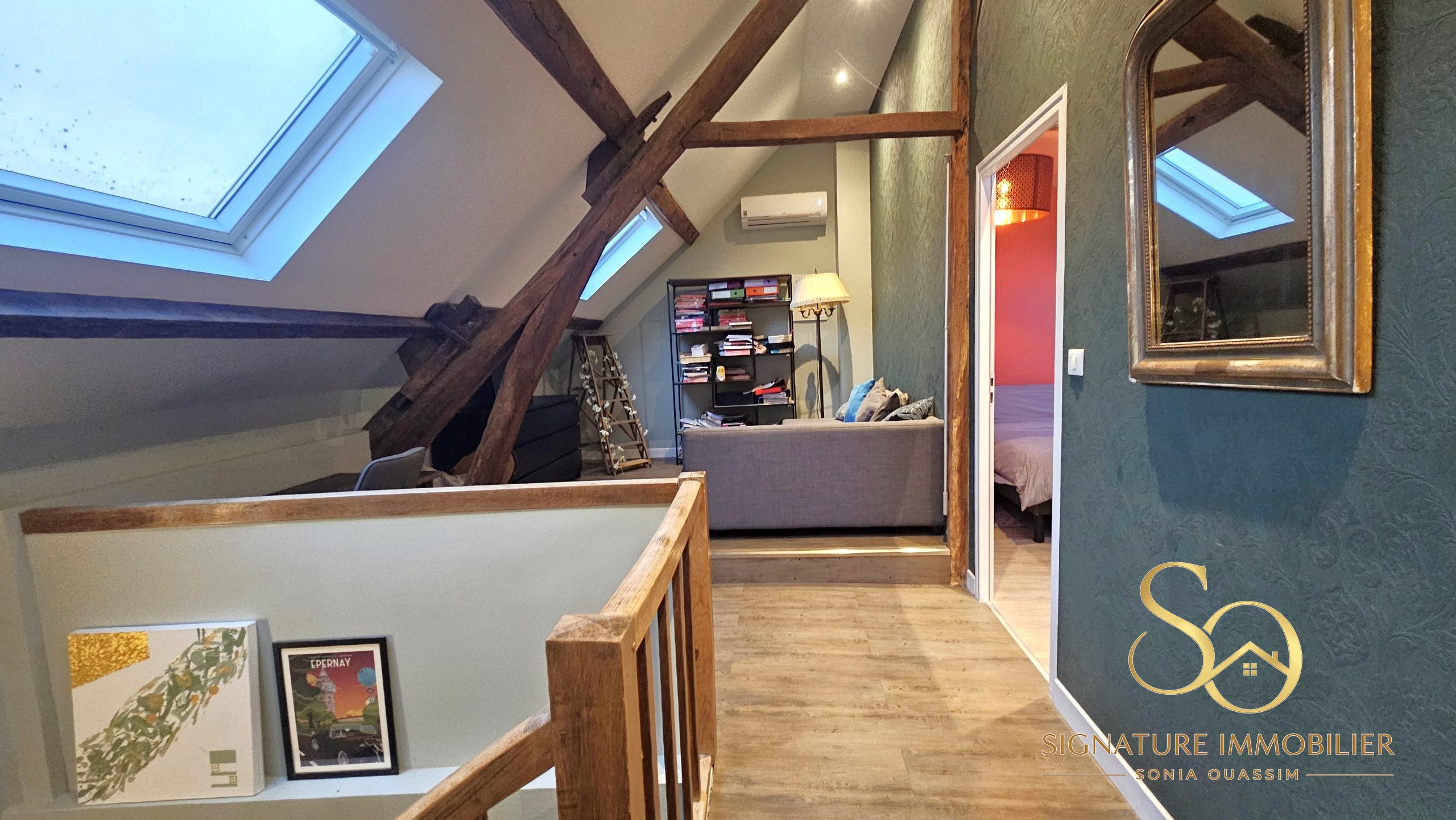 Maison de caractère et dépendances à 5 min d'EPERNAY (DIZY 51530) - 540 800 € Maison à vendre à Dizy 51 près d'Épernay